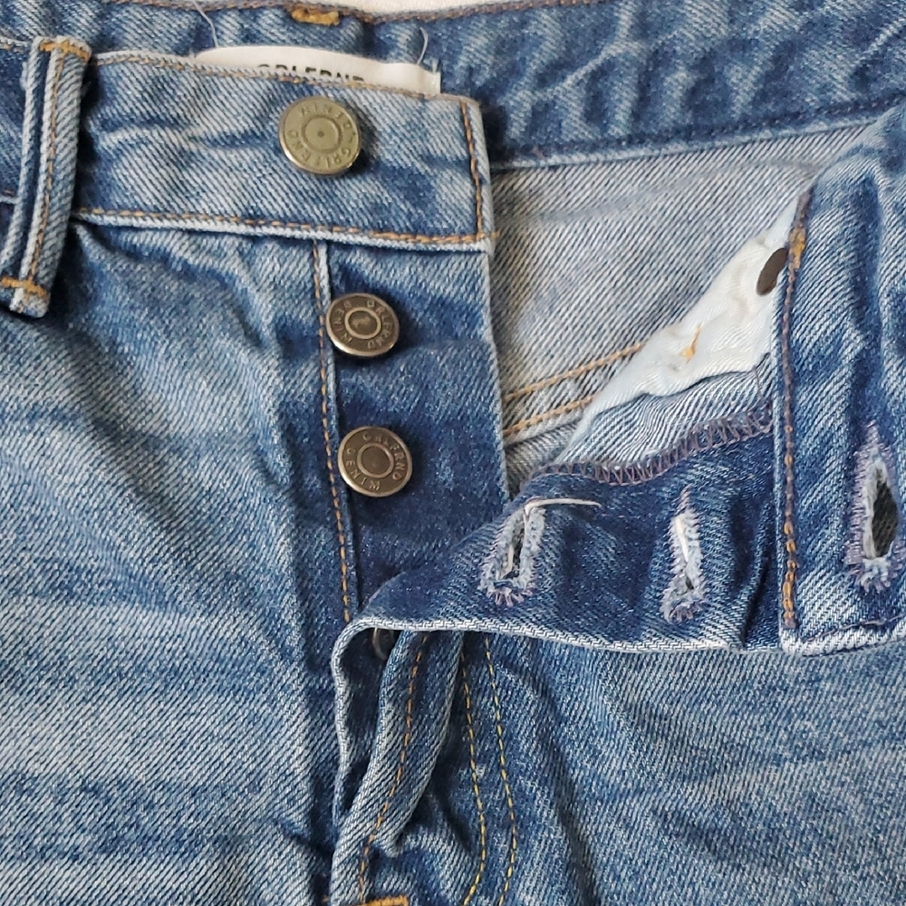 GRLFRND Vintage Wash Short Short  Jean Shorts - Picture 7 of 11